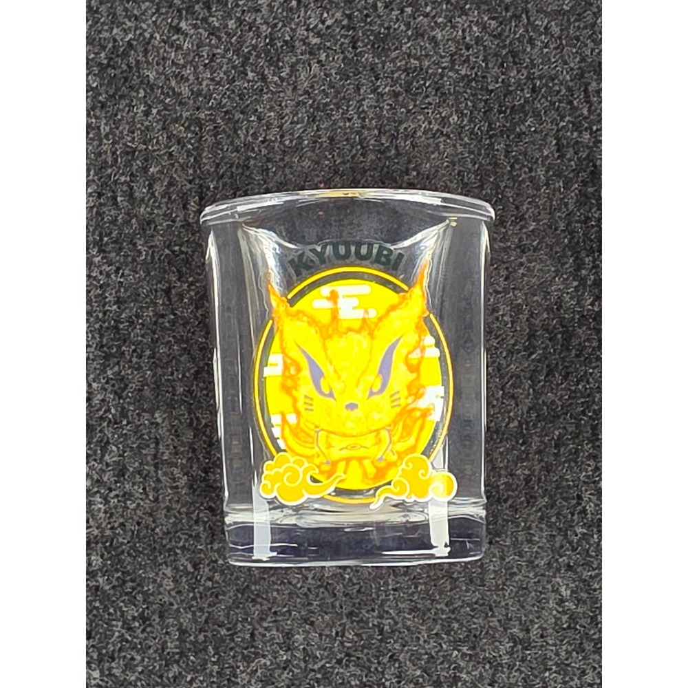 Naruto Shippuden Kyuubi Kurama Shot Glass Clear Anime Collectible Barware